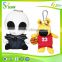 Funny emoji plush keychain keyring toy for kids with factory price