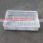 plastic crate for freezer for freezing chicken parts