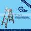 Aluminium extension folding little giant ladder with EN131 /GS certificate