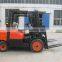 Customized 2.5tons diesel forklift with hydraulic transmission