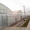Low cost single-span greenhouse film hoops
