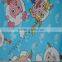 Waterproof polyurethane double coating fabric