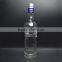 Custom Item Empty Glass Vodka Bottle 70cl With Cap Lid