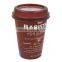 Wholesale 250ml/8oz IML Label Plastic Coffee Cups Australia,Takeaway Cheap Coffee Mugs