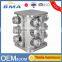 12 jars Glass Condiment Kitchen Set Stainless Steel Revolving Spice Rack set