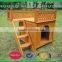 multi-purpose wooden pet house ,nature wood dog house