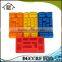 NBRSC Silicone Candy Ice Cube Chocolate Molds For Building Blocks Lovers