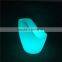 PE Polyethylene Material Plastic LED Illuminated Chairs for Bar Nightclub Coffee House