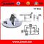 304 Stainless Steel Glass Canopy & Awning Fittings/Accessories /Fixing Base on Wall