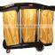 Multipurpose Cleaning Service Trolley Cart with bag /Janitor cart