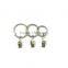 Chrome Plated ID30mm & OD37mm Rod Ring With Clip Hanging / A Ring With A Clip / Iron Curtain Ring With Clip