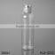 2017 hot new products coasmetic round shoulder pet clear lotion 250ml plastic shampoo bottle packaging with disc top cap