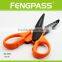 S5-1003 6.25 Inch 2Cr13 Stainless Steel Blade With Colorful Plastic Handle Kid Stationery
