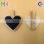 mini blackboard 6*6.5cm with clip
