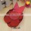 Handmade custom ladies red genuine leather flower for sale