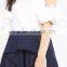 Guangzhou clothes ruffle sleeve off shoulder rompers jumpsuits for women 2016