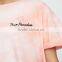 Best selling woman summer t-shirt embrodiery t-shirt cotton woman clothing