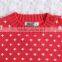 Latest design child winter sweater cotton toddler girl pullover