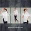New Black Loose Fit Formal Blouse Revers Collar Buttons Ladies Office Wear