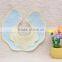 S33349W Baby Bibs Girls Towel Fancy Petal Bandana Bibs Newborn Baby Bib