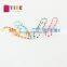 Multicolor paper metal clip for office supplies