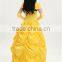 2017 Adult Belle Princess Cosplay Costume Beauty and The Beast Halloween costume Party dress