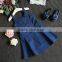 Factory Price Sleeveless Children Girl Vest Slip Dress Baby Girl Jean Vest Dress