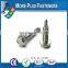 Made in Taiwan Stainless Steel Hex Washer Head Sheet Metal Self Drilling Screw