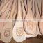 customise promotional and advertising wooden logo spoon shaped ball pen
