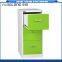4 Drawer Office Storage Under Desk Free Standing File Cabinet