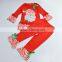 Snowman christmas outfits autumn sets ruffle raglan new design photo