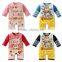 2016 spring new design full printed cartoon long sleeve baby romper