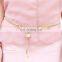 Wholesale Belt Fashion Accessories Gold Waist Chain Diamond Crystal Bear Studded Belts For Ladies