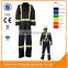 Custom Used men Fire retardant Aramid oil field coverall with reflective tape