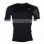 Custom printed short sleeve rash guard for running