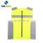 Unique design hot sale outdoor durable yellow reflective running vest