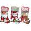 New Arrival Santa Claus Snowman Elk Christmas Stocking Christmas Decoration