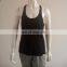mens 160 gsm soft polyester cotton drop back gym stringers