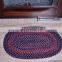 Designer Braided Floor Mat Embroidered Handmade Rug/Carpet Reversible Door Mat