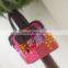 Luxury fashion decorate women shoulder good quality cotton bag