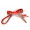 Flat shoelace in customized length for sports shoes