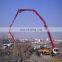 Steel wire reinforcement 4 Layers steel wires concrete rubber gas hose pipe Hebei lianxing concrete pump hose is mainly used to