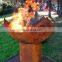 Unique Fire Pit Chalice Corten Steel Fire Pits