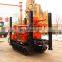 Crawler mounted surface mining borehole pneumatic rock bolt drilling rig