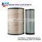 Air filter for heavy duty truck trailer