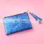 hot selling glitter lips clutch bag women fashion cosmetic makeup bag