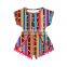 Girl Rose Stripe Jumper Boho Playsuit Jumpsuit Rompers Clubwear