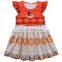 Moana flying sleeve ice silk girl dress princess dress