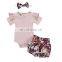 3pcs Kids Baby Girls Clothing Set Infant Cotton Clothes Girls Outfits Sets