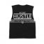 OEM service custom gym printedslevless t shirt for mens tank top